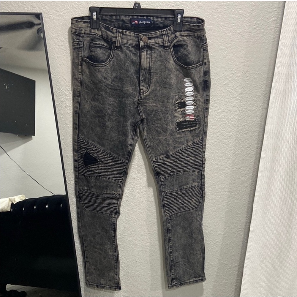 Phat Farm Charcoal Skinny Jeans